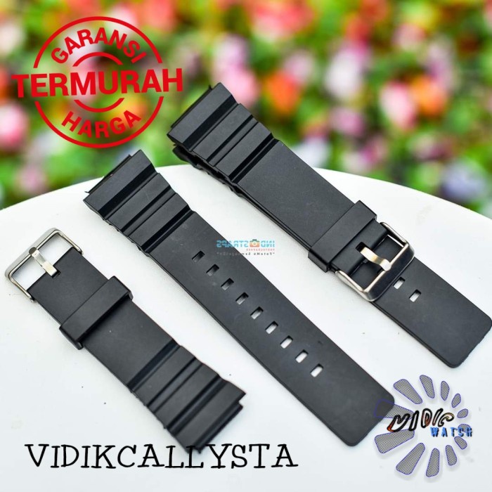 STRAP TALI JAM TANGAN QQ QNQ Q&amp;Q M136 M-136 HITAM BLACK