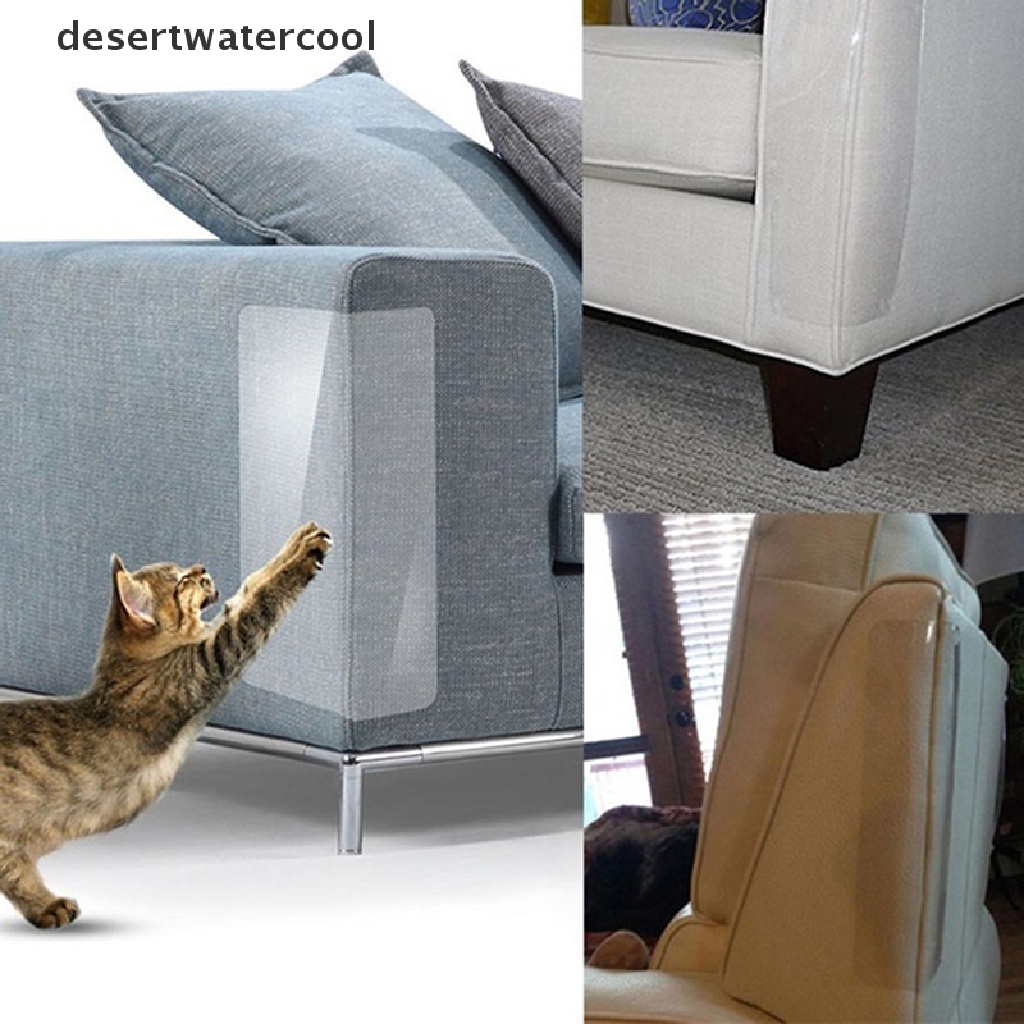 Deid 2PC Couch Cat Scratch Guards Mat Protector Sofa Untuk Kucing Scratcher Paw Pads Martijn