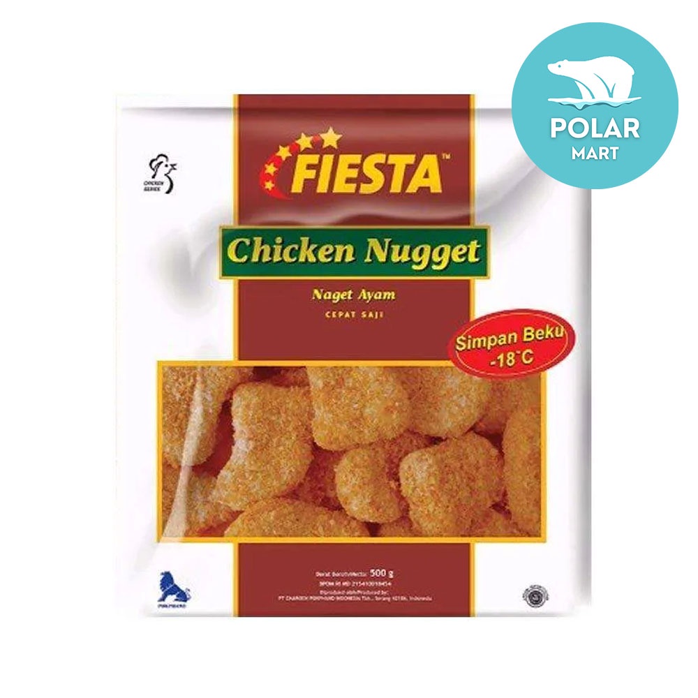 

[Cab. Cimahi] Fiesta Chicken Nugget 500 Gram (FROZEN FOOD BANDUNG)