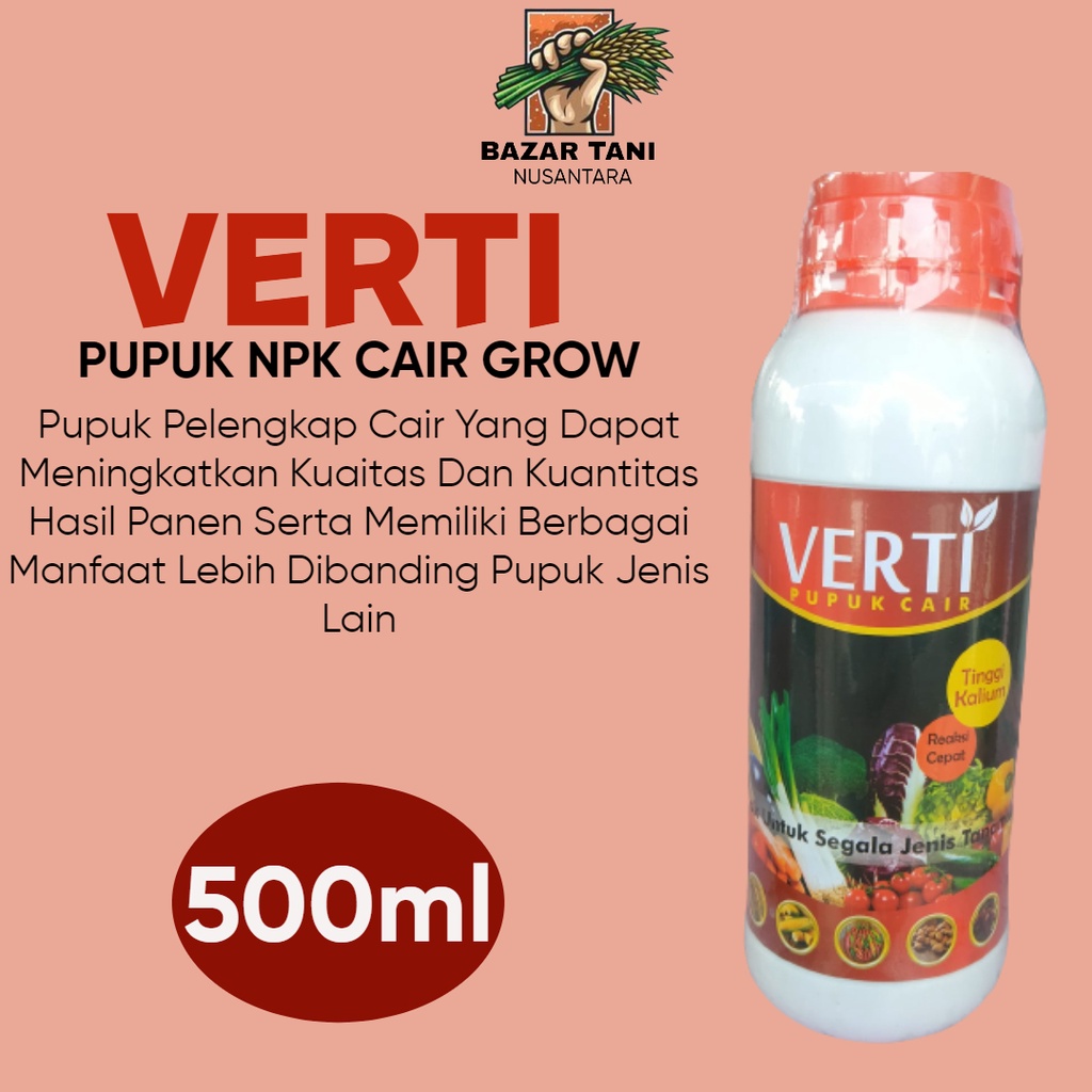 VERTI MERAH Pupuk NPK Cair 500 ml