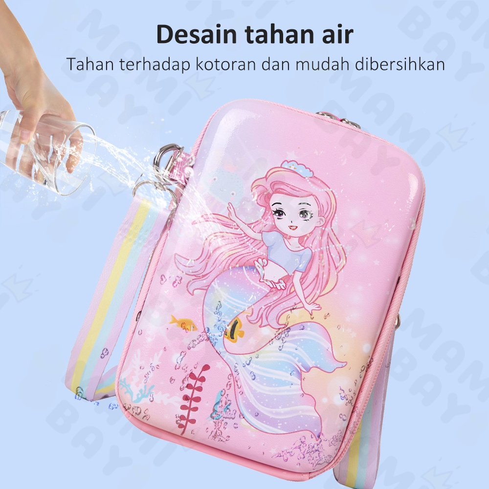 OKEYI Sling Bag Anak Lucu Hardcase Tas Slempang Anak