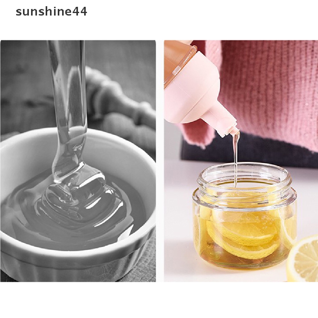 Sunshine Salad Dressing Squeeze Bottle Botol Minyak Saos Plastik Bumbu Toples Dapur ID