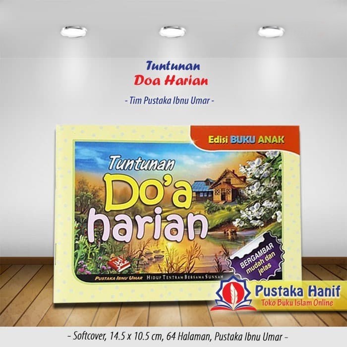 HSD- Buku Anak Tuntunan Doa Harian Bergambar TERBARU