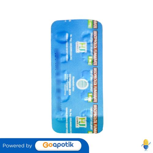 BISOPROLOL HEXPHARM 5 MG BLISTER 10 TABLET