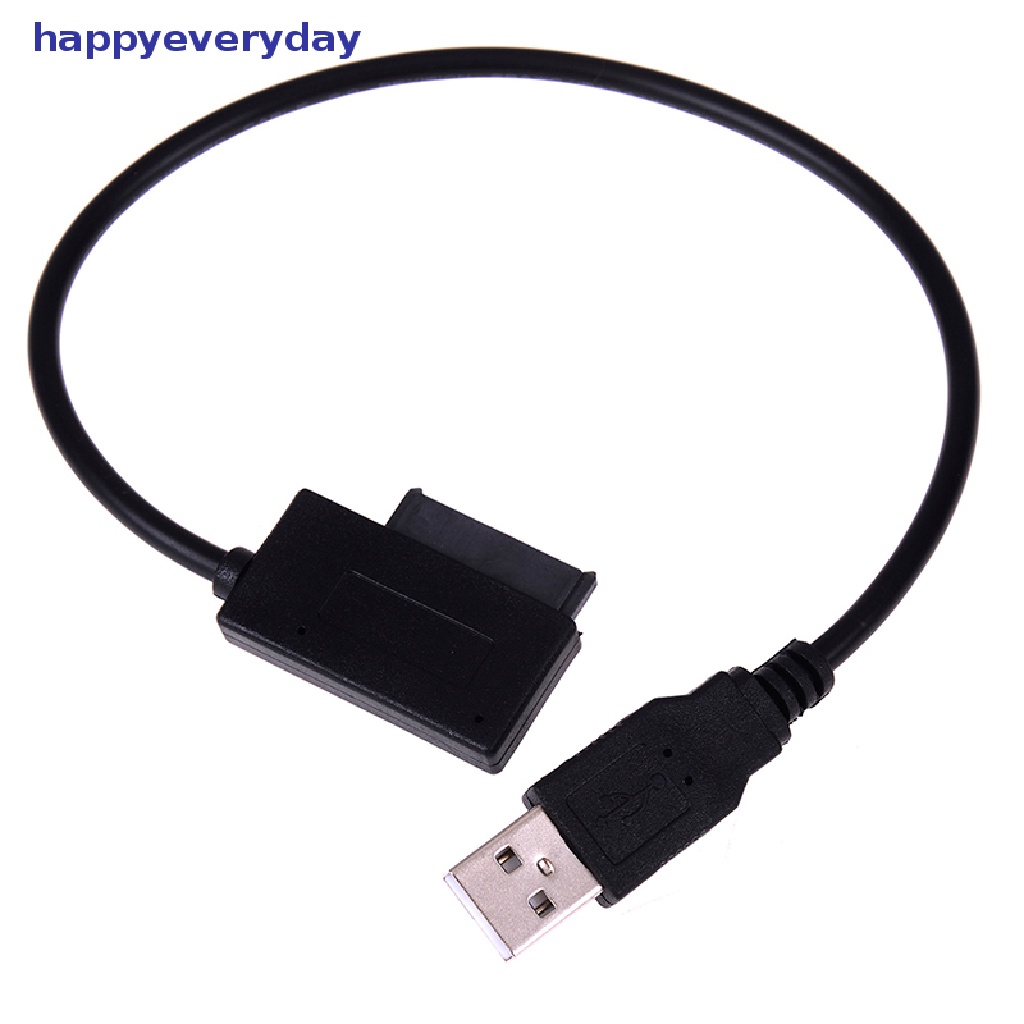[Selamat] Usb To7+613Pin slim sata/ide cd dvd rom adapter Kabel drive Optik [ID]