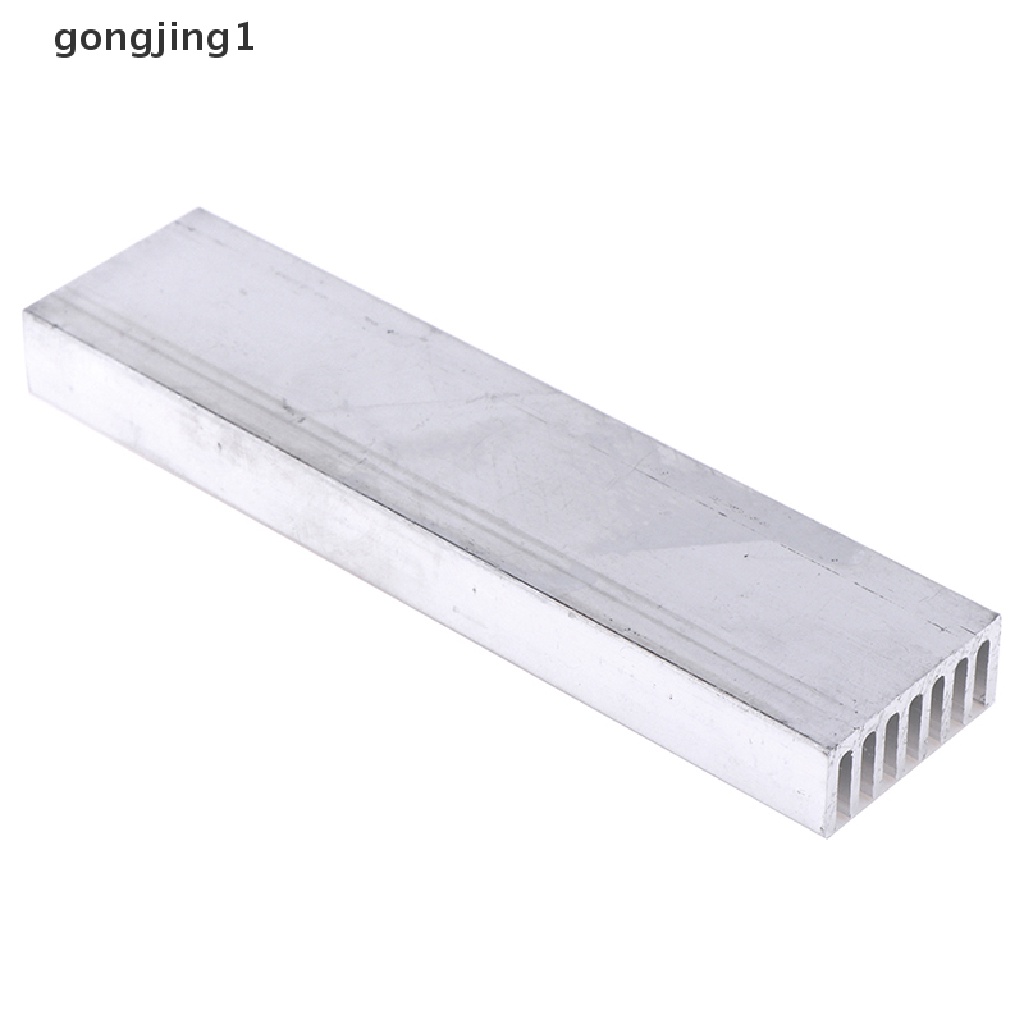 Ggg 100 * 25 * 10mm Aluminium High Power Heatsink Elektronik Radiator ID