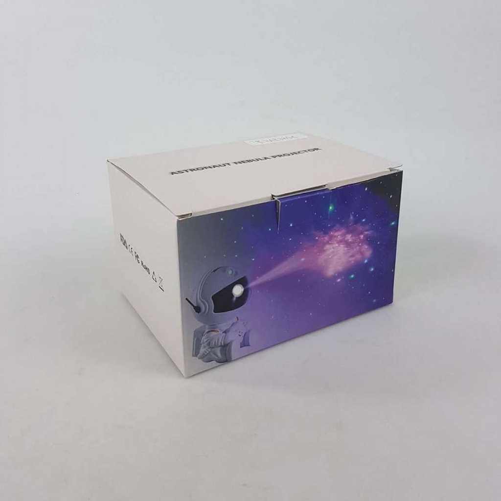 Lampu Proyektor Bintang Nebula Model Astronot Galaxy Remot Kontrol