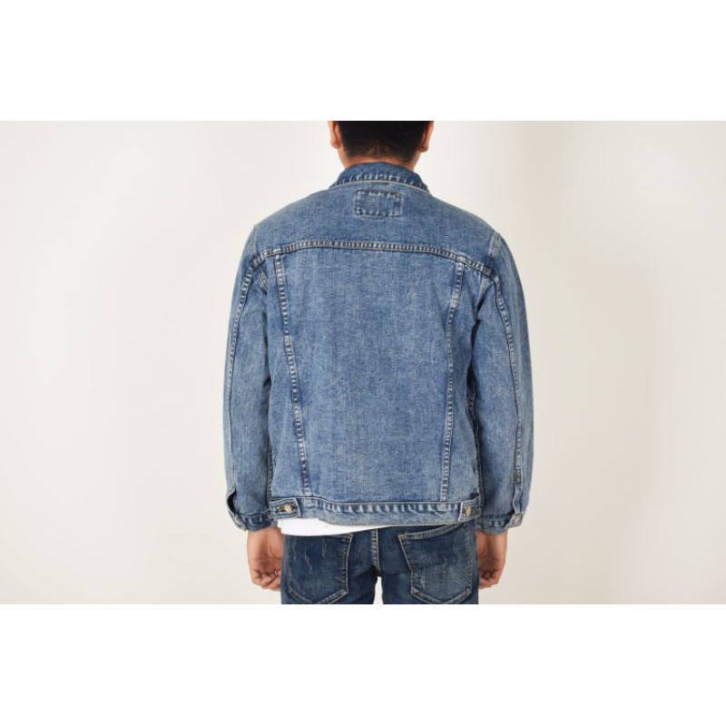 Weird Jeans - Jaket Denim Blue Stone - Jacket Jeans Pria