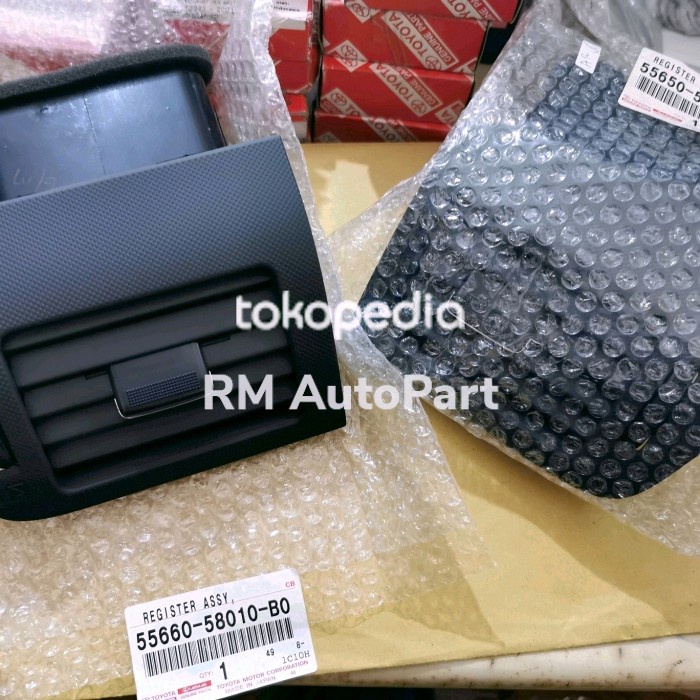 kisi ac dashboard ori Alphard gen1 2400cc sudut kanan kiri 2004-2008