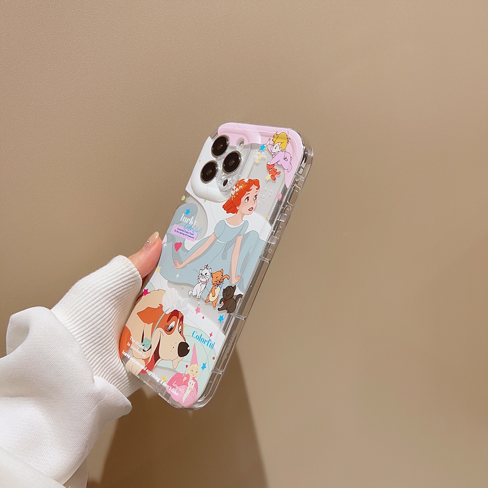 IPHONE Korea Princess of Neverland Case Silikon Untuk Iphone14 11 12 13 PRO MAX Casing Cover Pelindung AT0137