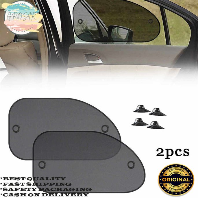 [BAYAR DITEMPAT] Mayitr Pelindung UV Jendela Mobil Car Sun Shade Visor 2 PCS  / DEKORASI MOBIL/