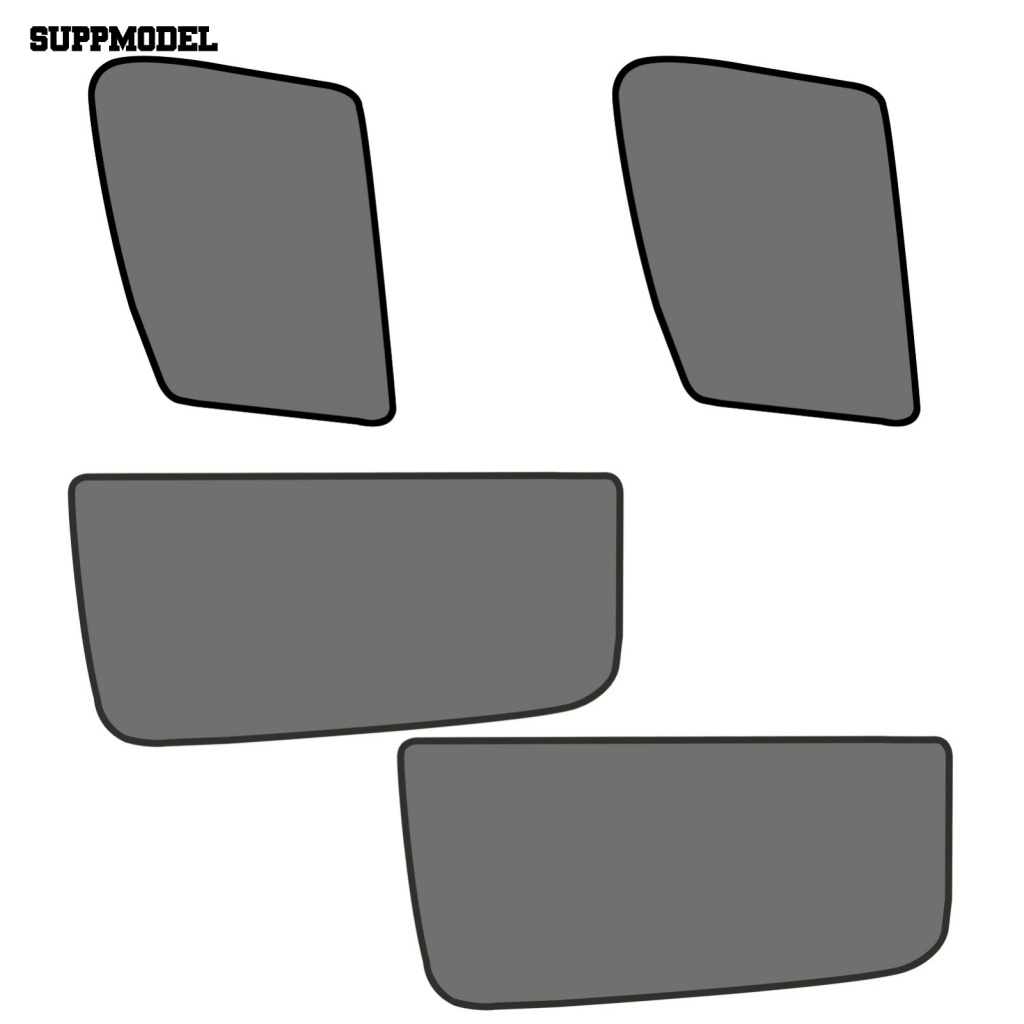 Suppmodel 4Pcs/Set Tirai Kendaraan Jendela Mobil Untuk Mazda CX-5 KE 2012-2017 Magnetic Car Window Sun Visor Musim Panas Perlindungan