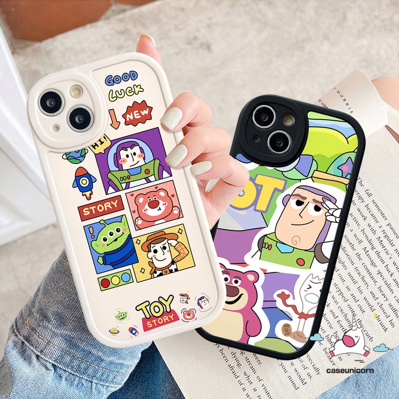 Case Cerita Mainan Kartun Lucu Untuk Infinix Hot 10 9 Play 10T 11 10s 11s Hot 10 Lite 10T 11 10s 11s Note 8 Smart 5 6 Lovely Manyo Pelindung Lensa Kamera Soft Tpu Back Cover