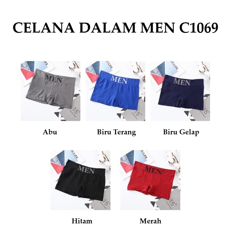 Grosir - C1069 Underwear Pria / Pakaian Celana Dalam Cowok / Men Boxer / Celana Dalam Pria