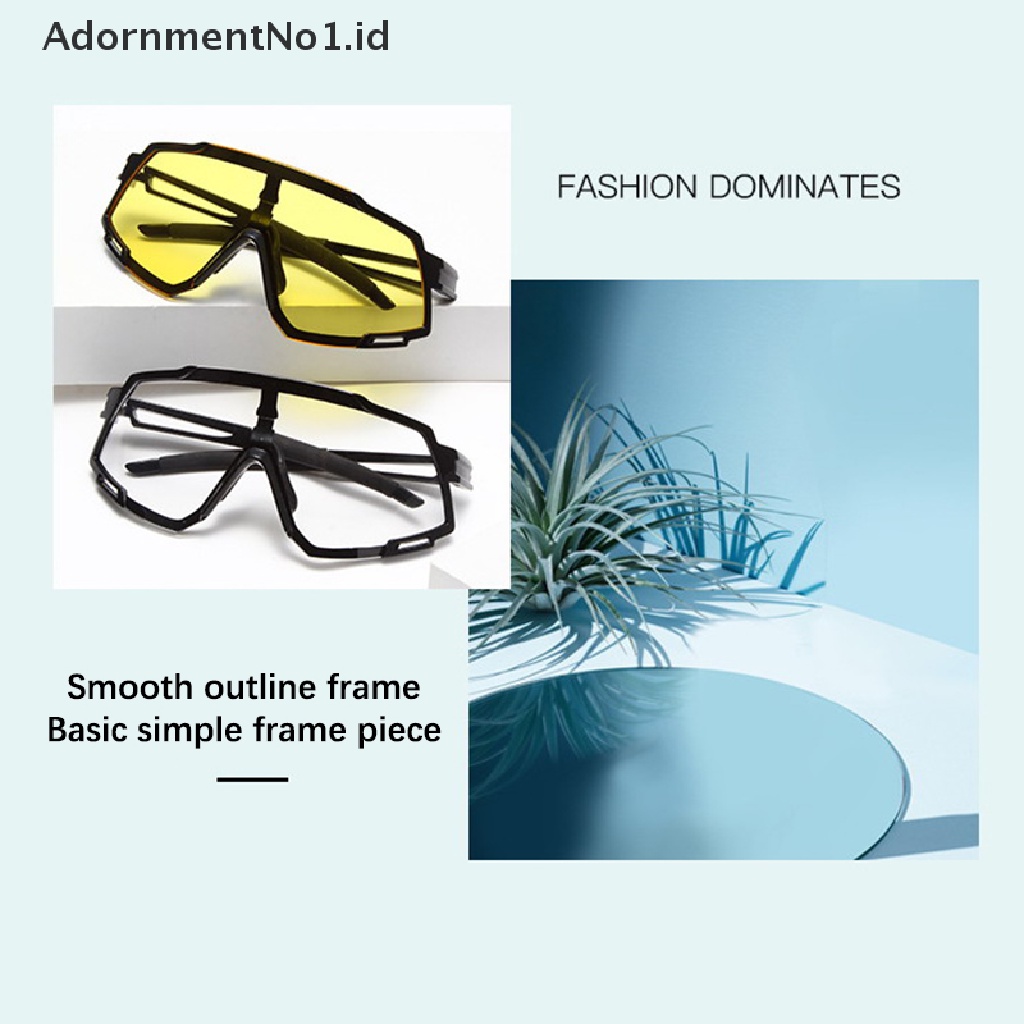 [AdornmentNo1] Baru Bersepeda Kacamata Olahraga Luar Ruangan Sepeda Eyewear Sunglasses UV Protection Glasses Gunung MTB Sepeda UV400 Kacamata Hitam Naik Kacamata [ID]