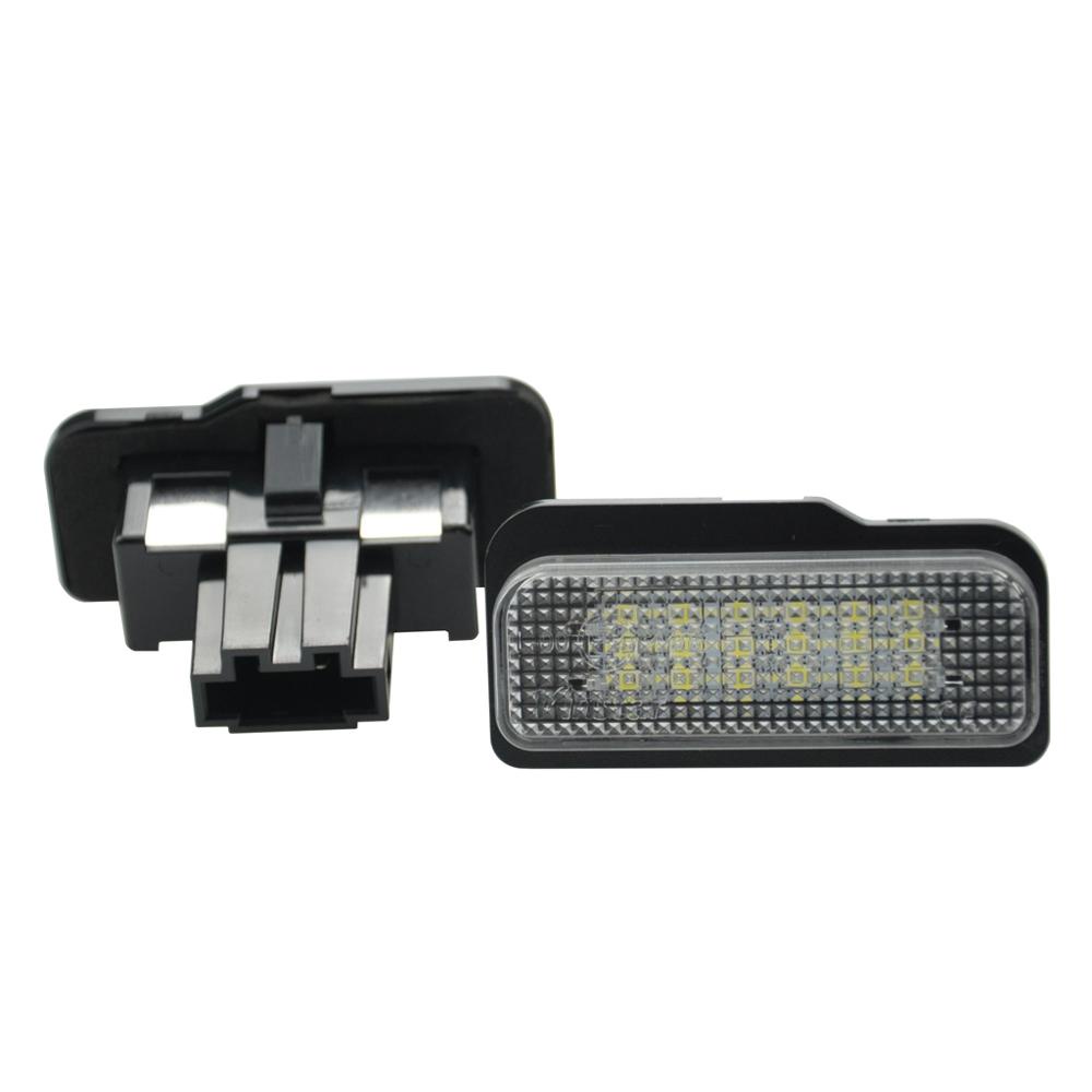 Lampu Plat Nomor Plat LED Belakang Mobil Putih Untuk Mercedes BENZ S-CLASS W211 C-CLASS W203 W219 SLK R171