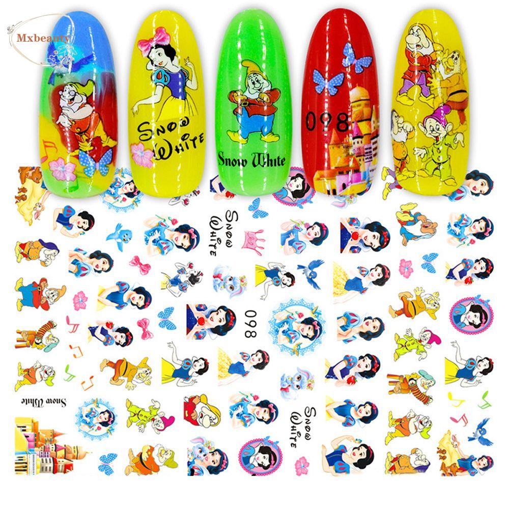 Mxbeauty Stiker Kuku Motif Kartun Anime Sophia Untuk Dekorasi Nail Art