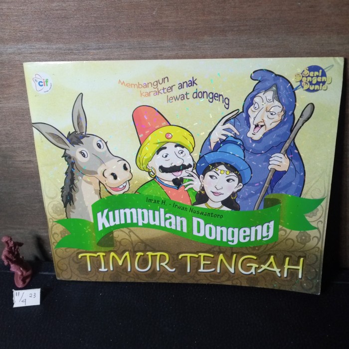 buku anak kumpulan dongeng timur tengah berwarna 52 hal