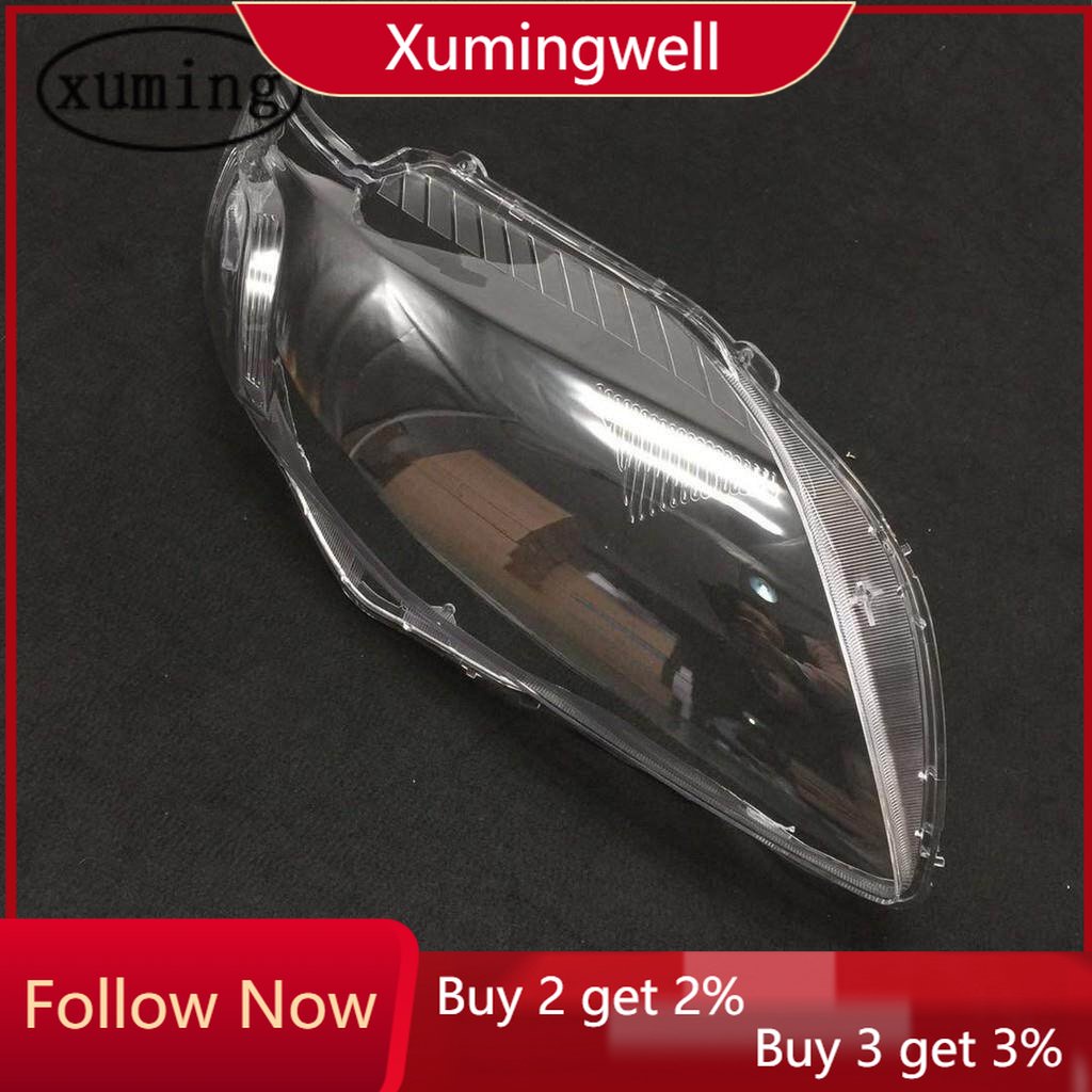 Xuming Cover Lensa Lampu Depan Kiri / Kanan Untuk Toyota Corolla Altis Zre15 2007-2010