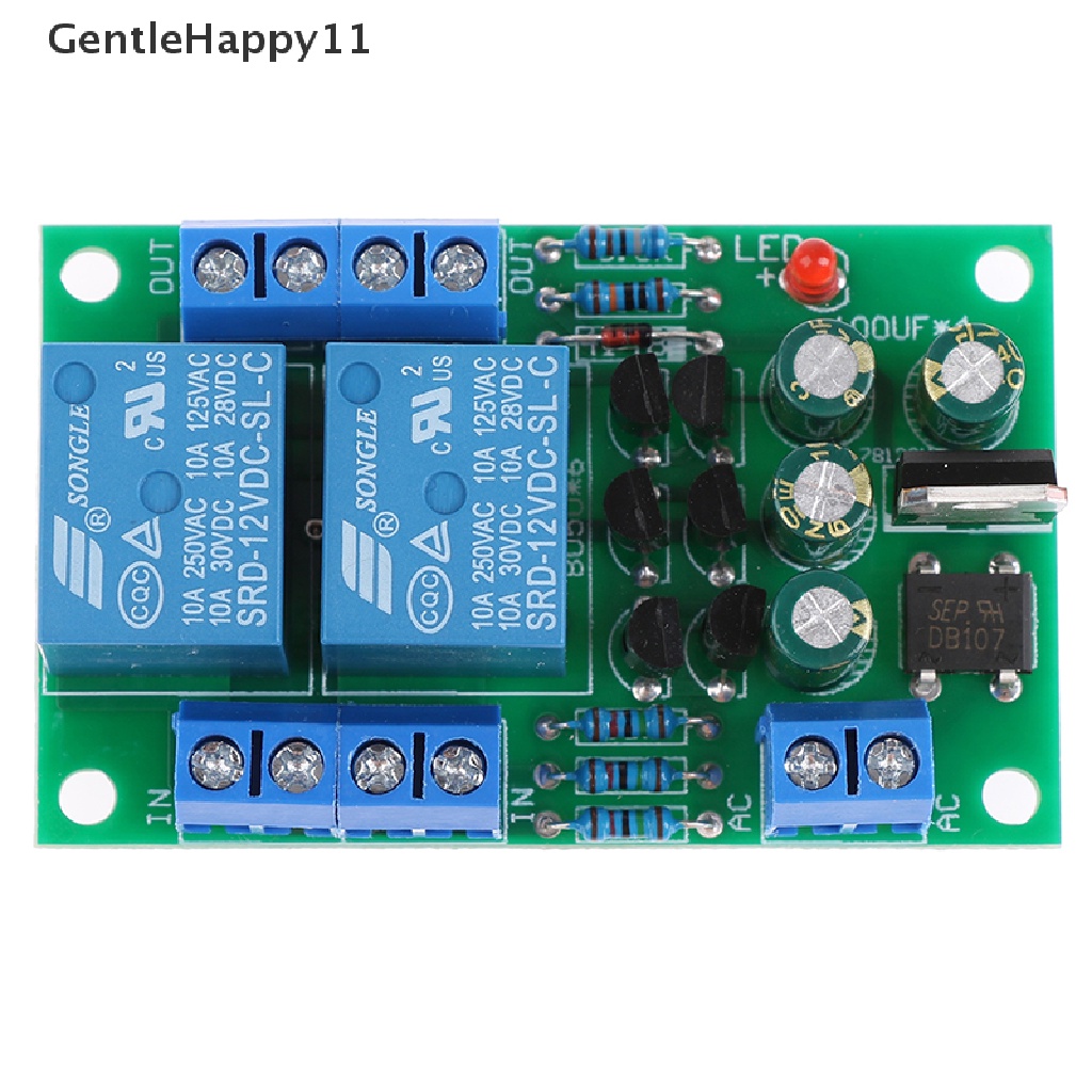 Gentlehappy Audio Speaker Protection Board Boot Delay DC Protect Kit DIY Double Channel id