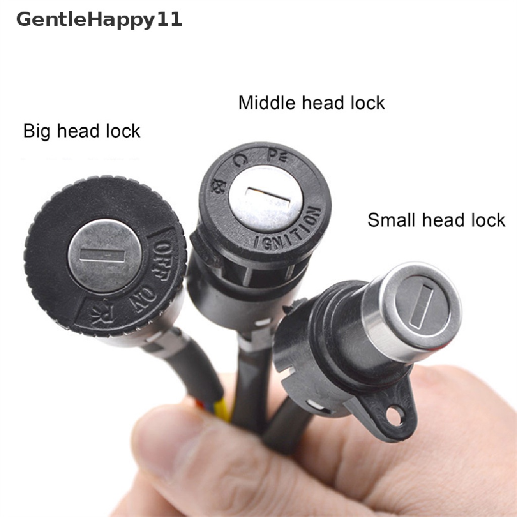 Gentlehappy Ignition Switch Key Power Lock Universal Sepeda Listrik Portable Bagian Bersepeda id
