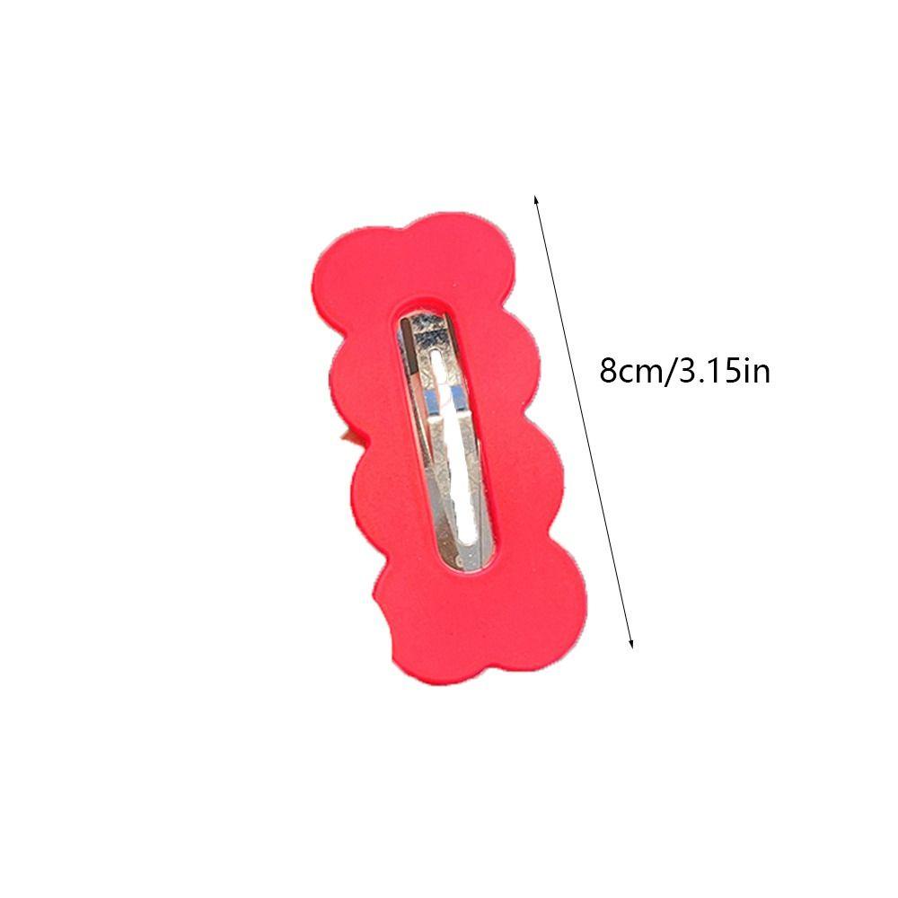 Jepit Rambut Gelombang Agustina Hiasan Kepala Indah Sederhana Untuk Gadis Duckbill Klip BB Klip Hadiah Poni Klip Jepit Rambut