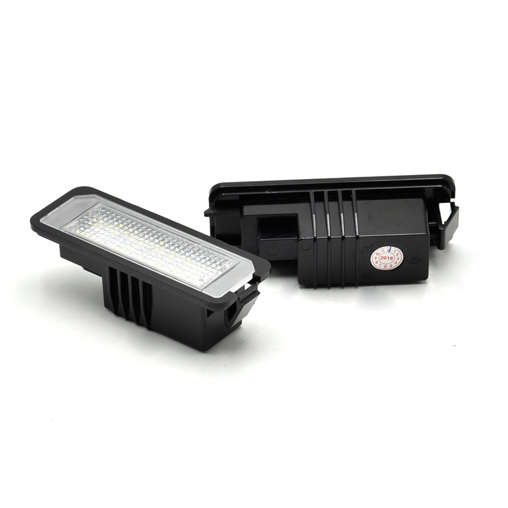 2 Pcs Untuk Bentley Continental Mulsanne Azure Brooklands Kecerahan Tinggi Putih LED Plat Lampu Nomer Plat Lampu