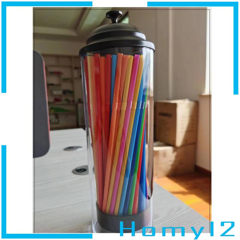 [HOMYL2] Drinking Straw Organizer Wadah Tempat Sedotan Minum Untuk Bar Ruang Makan