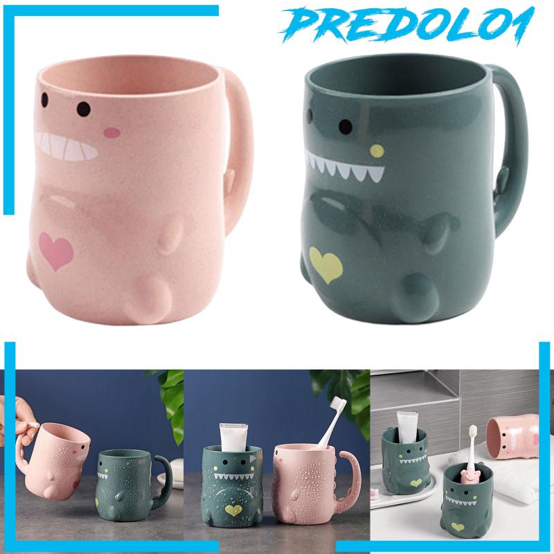 [Predolo1] Toothbrush Cup Holder Pasangan Hotel Modern Gelas Minum Tahan Lama