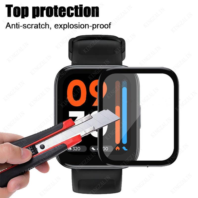 Untuk Realme Watch Band 2t1 3 Pro Smart Watch Full Cover Pelindung Layar Film Pelindung Untuk Realme Square Cicular