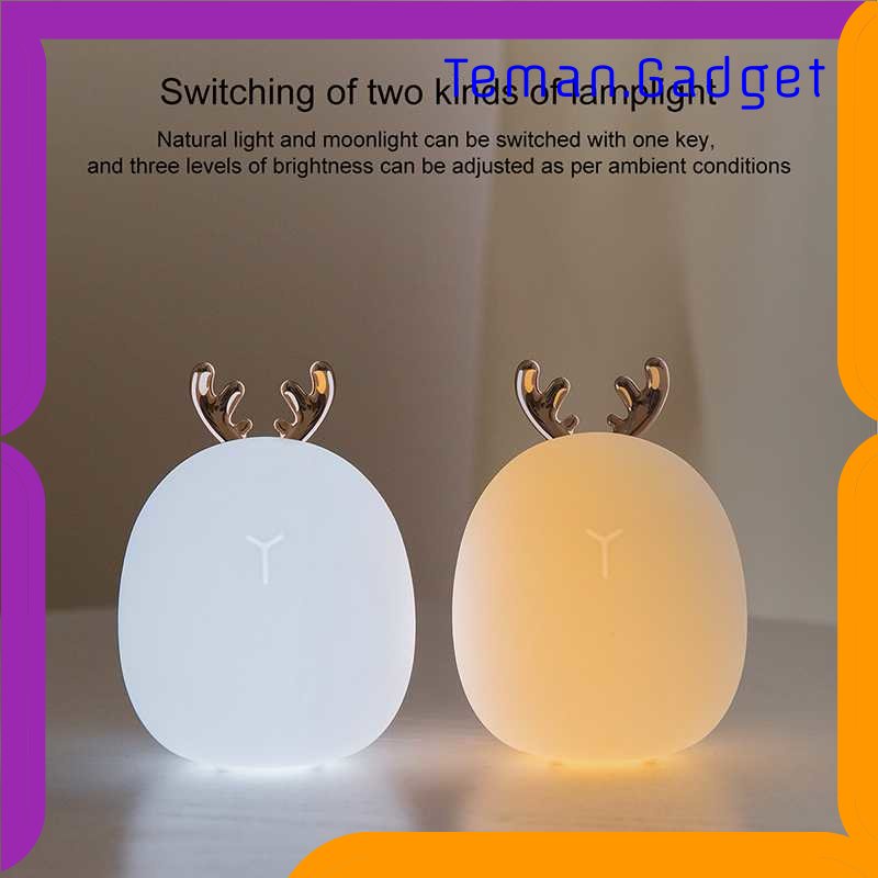 TG - LMP Lovely Lamp Lampu Tidur LED Light 2in1 Color Dimmable Charge 900mAh - 317