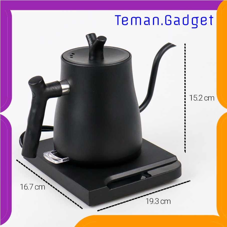 TG - DPR KBX Teko Pemanas Electric Kettle Stainless Steel 1000W 1 L - HR-462