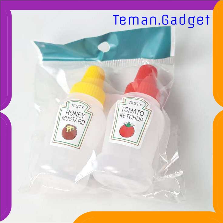 TG - DPR HouseGood Botol Saos Mini Tomato Ketchup Sauce Bottle 25ml 2PCS - HG25