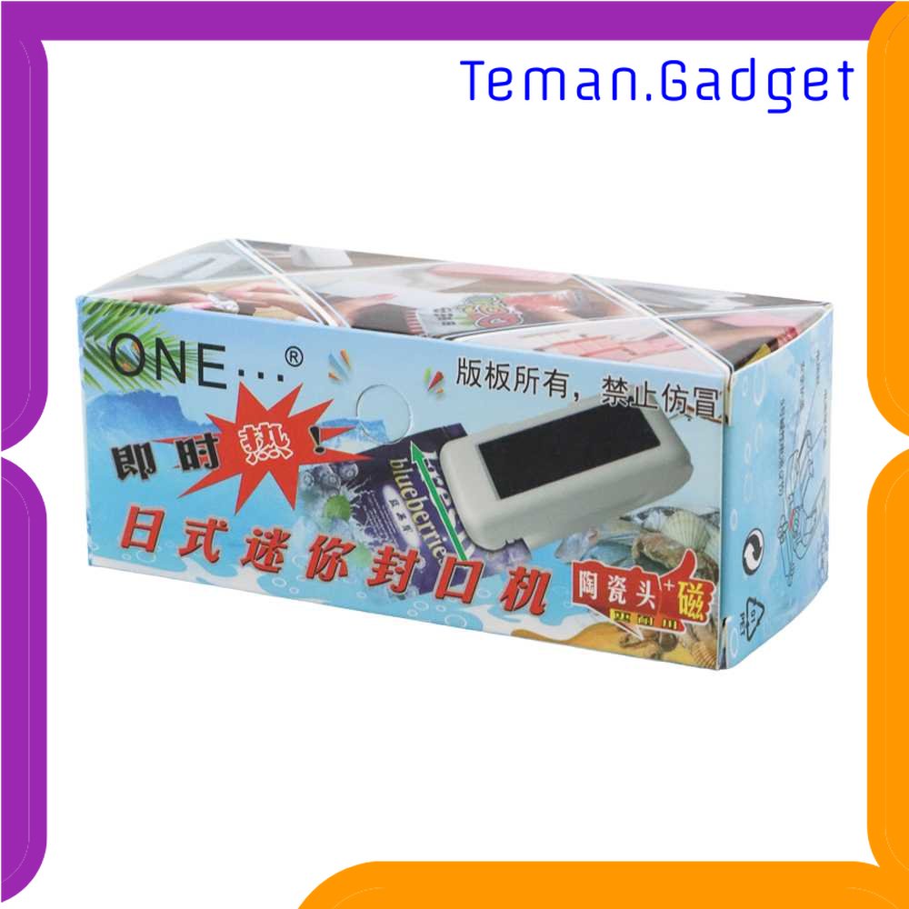TG - DPR ONE Alat Perekat Plastik Mini Hand Heat Sealer Press - MJP-198