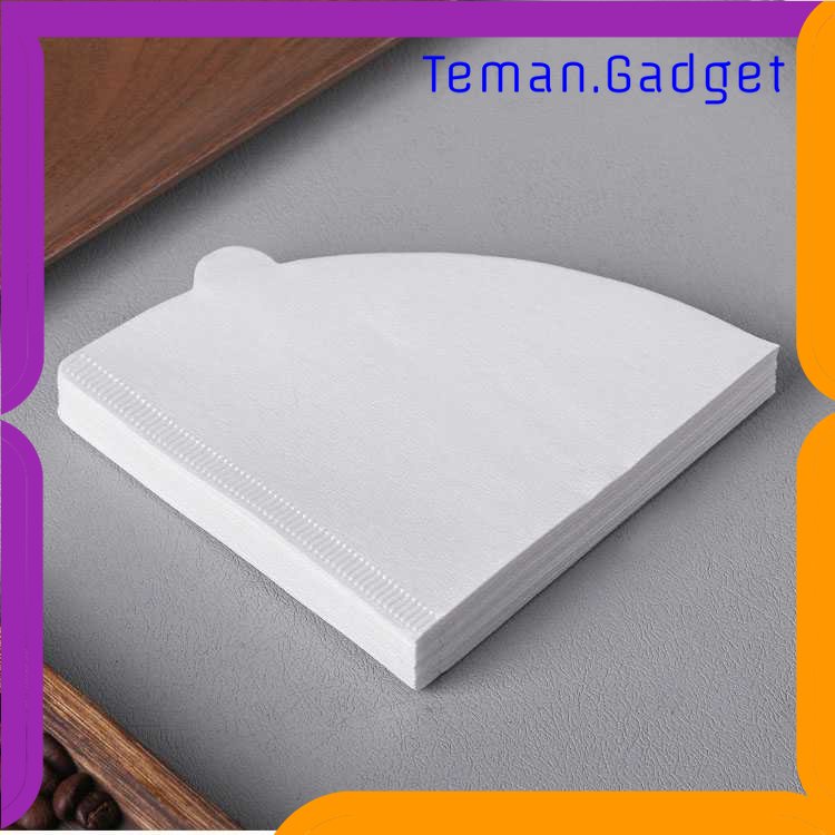 TG - DPR One Two Cups Kertas Filter Saringan Kopi V60 Drip 1 - 2 Serve 100 PCS - V40