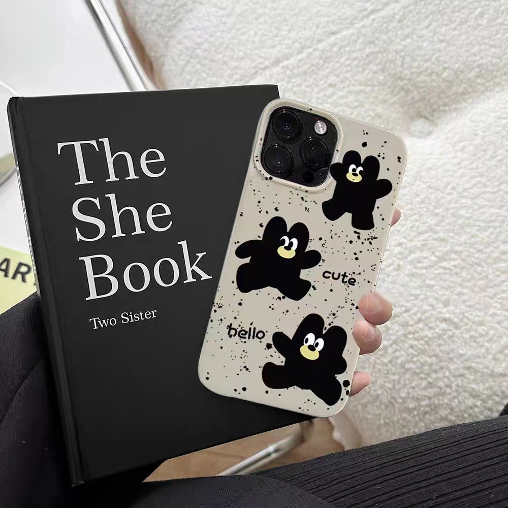 Cocok Untuk Iphone14 Pro Max Casing Ponsel iPhone Glossy TPU Soft Phone Case Kamera Perlindungan Tahan Guncangan Gaya Sederhana Kompatibel Dengan Iphone13 13pro 13prm iPhone 11 7Plus 8Plus Xr XS 12 Pro Max Casing Ponsel