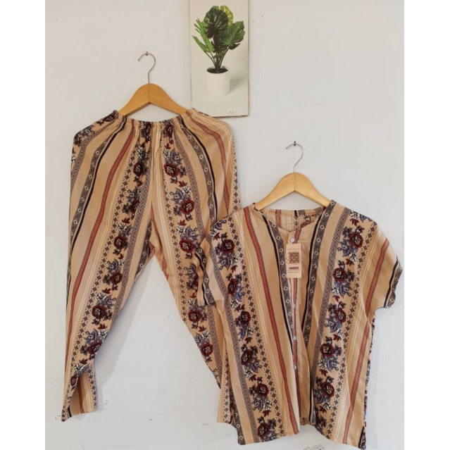 PIYAMA KANCING HITS PIYAMA KANCING BUSUI | PIYAMA RAYON | HOMEWEAR MURAH