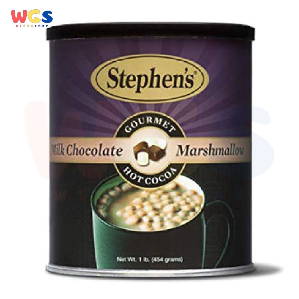 Stephens Gourmet Hot Cocoa Powder Milk Chocolate Marshmallow 1lb 454g