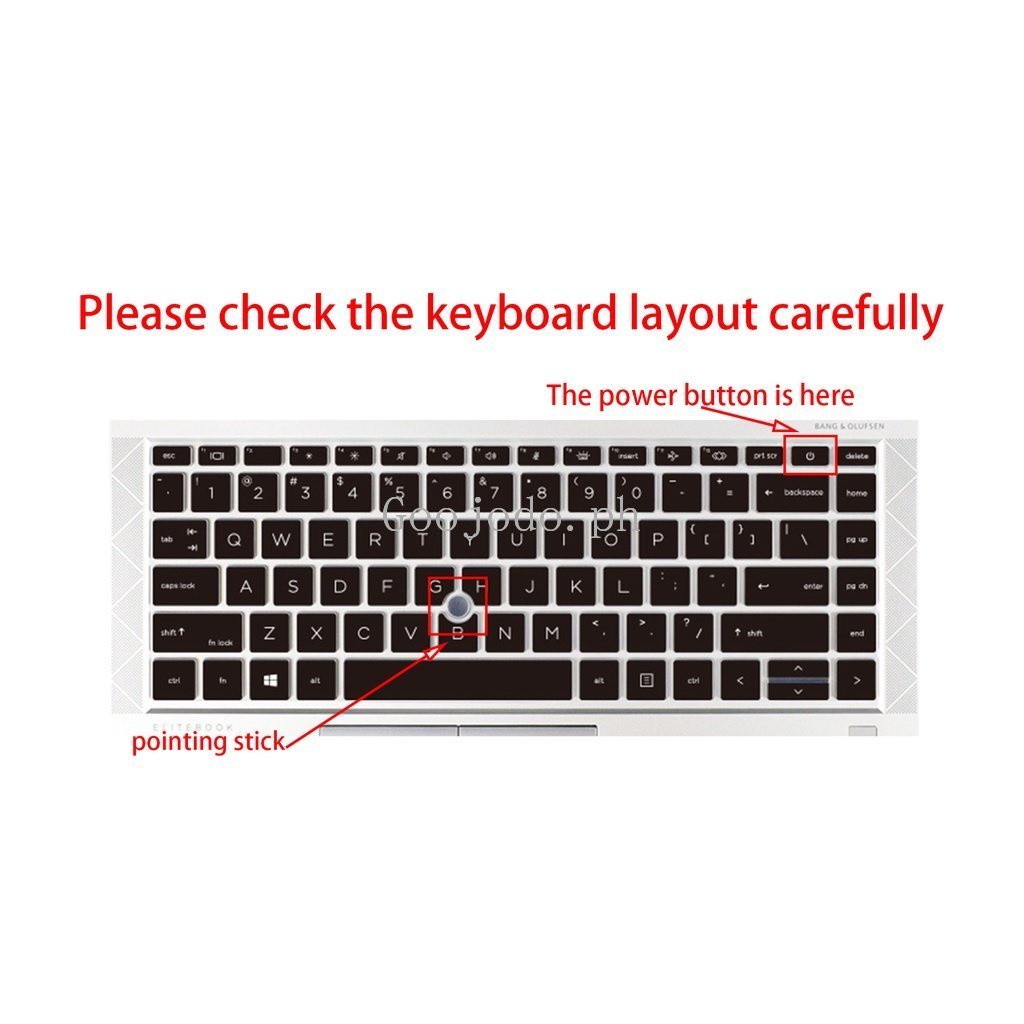 Silicone Keyboard Cover Pelindung Kulit Untuk HP EliteBook 840 845 G7 G8 2021 2020,440 G9 14inch Sarung Keyboard, Pelindung Keyboard Silikon zbook Zhan X14 Inch