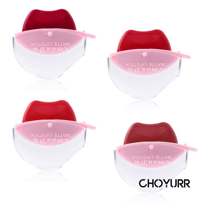 【COD】 Lazy Lipstick Velvet Matte Desain Bentuk Bibir Tahan Lama Tahan Air -CH