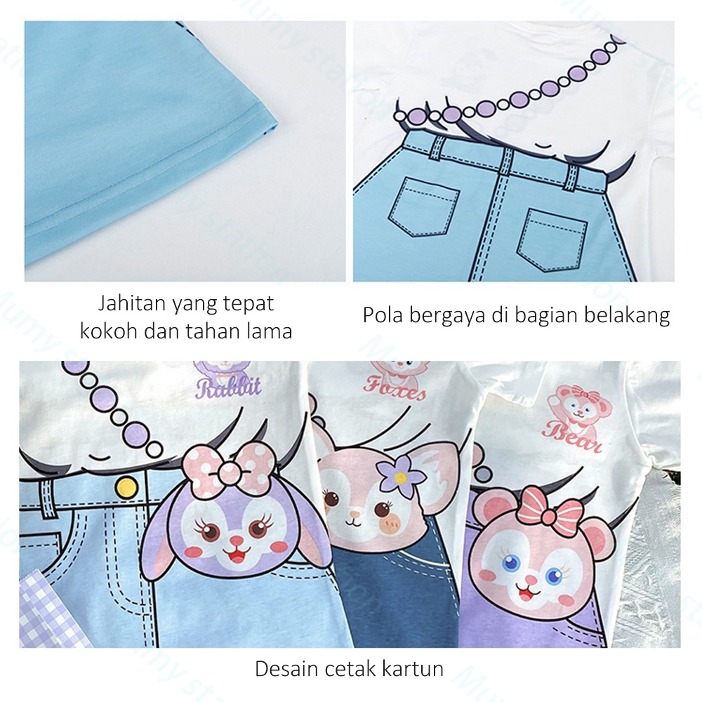 Mumystation 1-9tahun gaun anak perempuan import korean style/dress anak perempuan