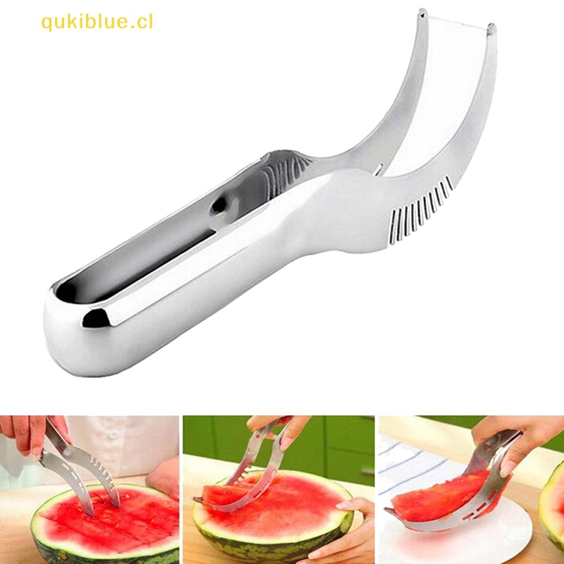 Qukiblue Stainless Steel Cutter Artefak Salad Fruit Slicer Alat Pemotong cl