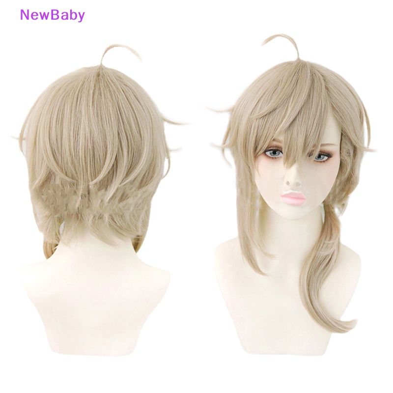 Newbaby Manmei Anime VTuber Hololive Kanae 65cm Panjang 35cm Pendek Cosplay Wig Sintetis ID