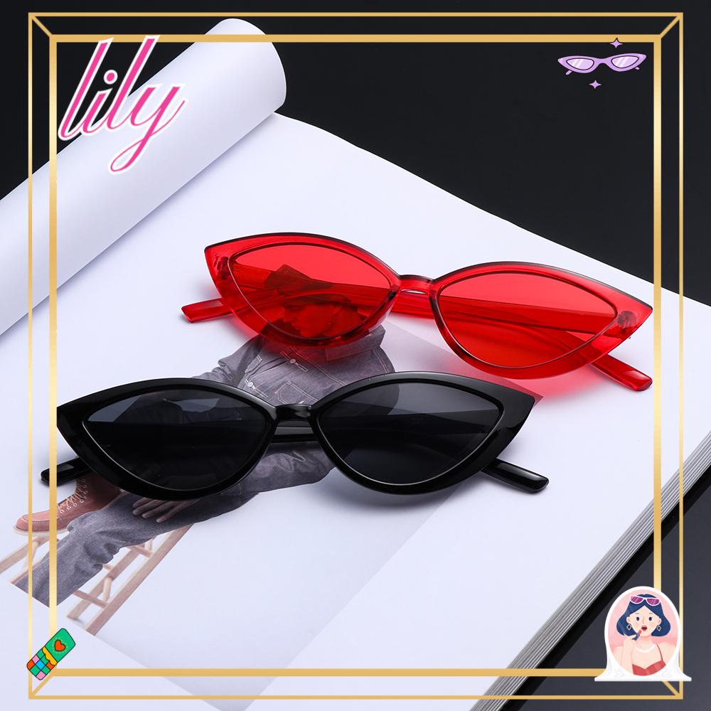 Lily Kacamata Hitam Untuk Wanita Musim Panas UV400 Eyewear Ladies Shades