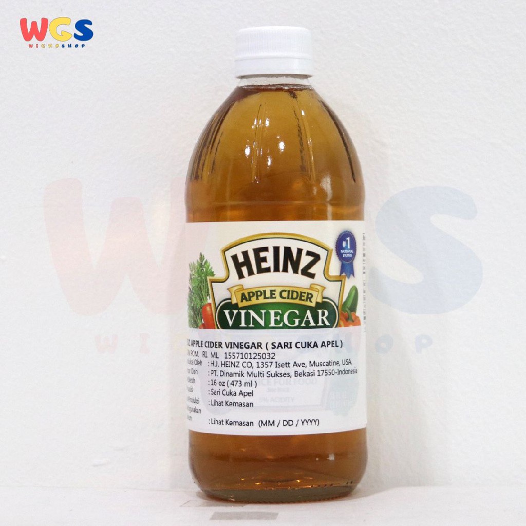 Heinz All Natural Apple Cider Vinegar 5% Acidity 16oz 473 ml