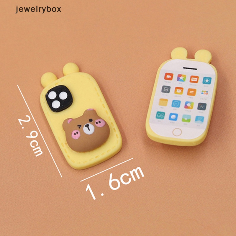 [jewelrybox] 1:12 scene Rumah Boneka prop Simulasi model Ponsel Kartun Mini Butik