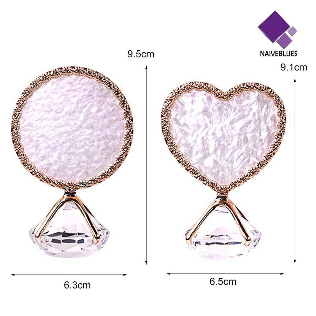 [naiveblues] Nail Display Plate Profesional Multifungsi Resin Piring Kuku Palsu Tips Display Stand Untuk