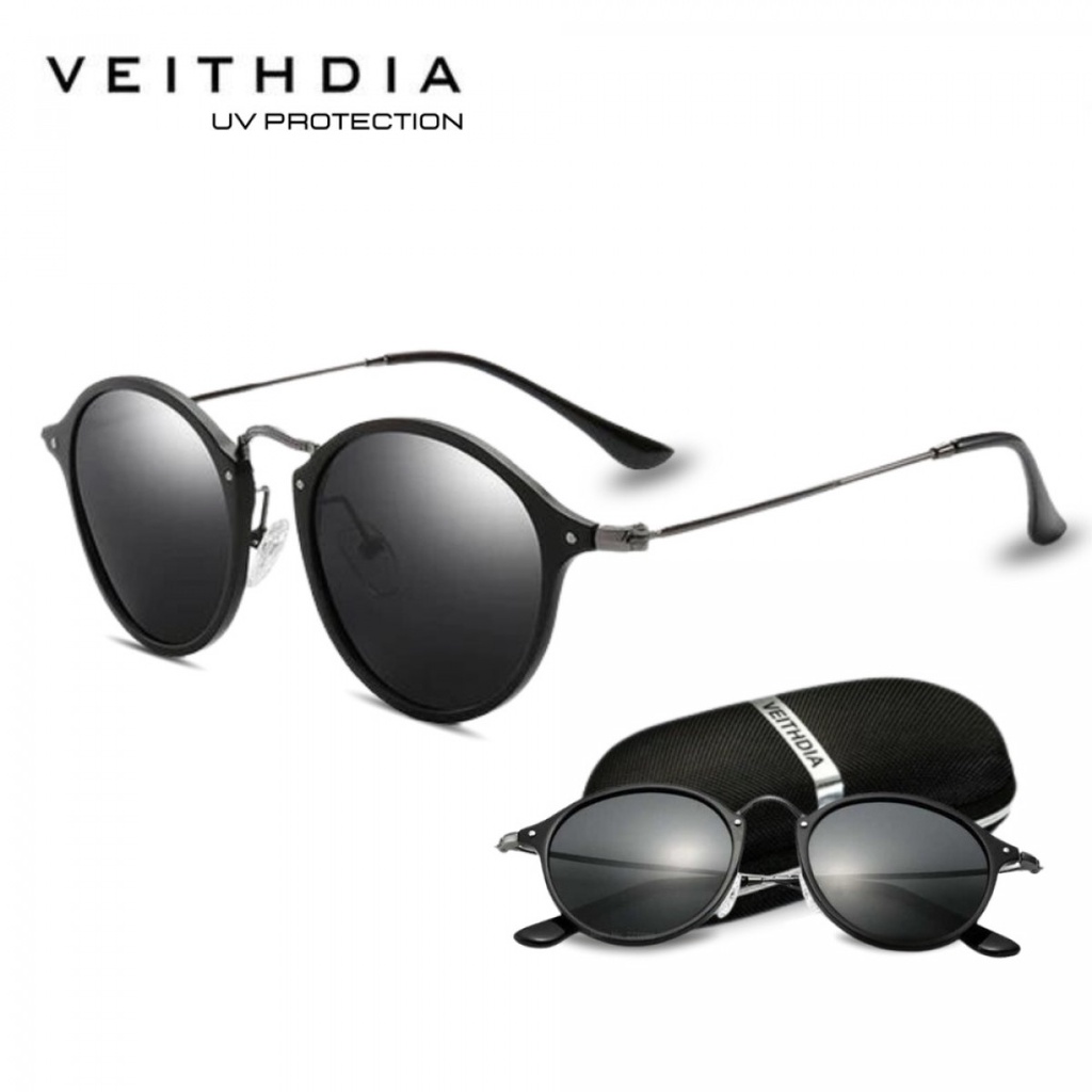 VEITHDIA Kacamata Hitam Pria UV Polarized - 6358