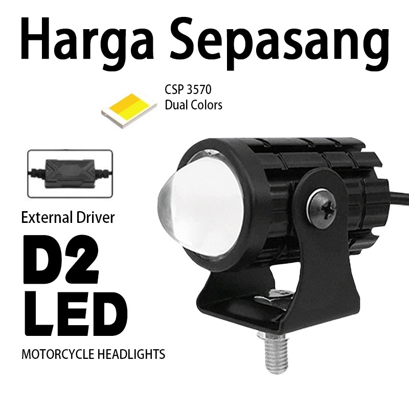 Lampu Tembak Motor Mobil/Lampu Sorot Owl 2 Led Dc 12-24v 40w Cahaya Kuning-putih/Lampu Sorot Owl Kepala Owl/Owl Putih Kuning Jauh Dekat Lampu Tembak/Led Sorot Motor Dan Mobil/Lampu Tembak Motor Super Terang/Lampu Sorot Motor Terang/lampu Tembak Laser D2
