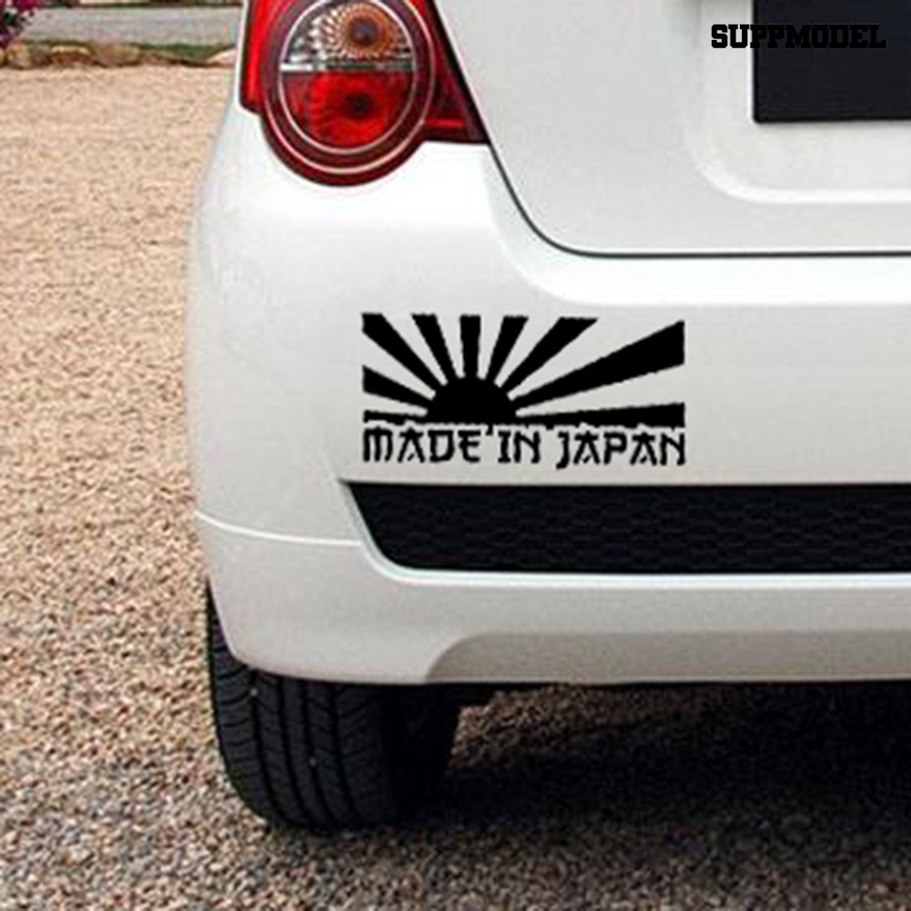 [SM Auto] Made In Japan Huruf Mobil Styling Stiker Hias Reflektif Auto Decals